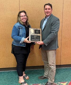 Jane Houin, Program Administrator Ashland SWCD & Matt Thomas, Chief of Conservation, MWCD